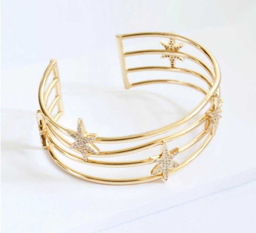Jules smith discount pave cuff bracelet