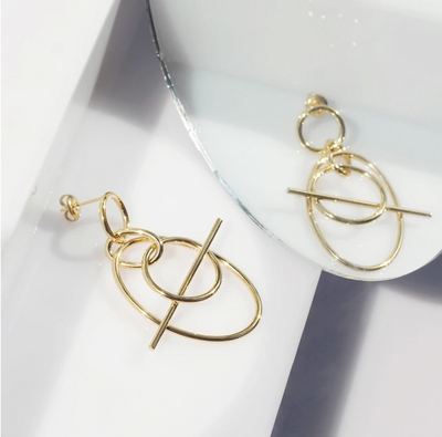 Infusion Gold Earrings - Wanderlust + Co
