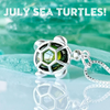 Sea Turtle Necklace - silver