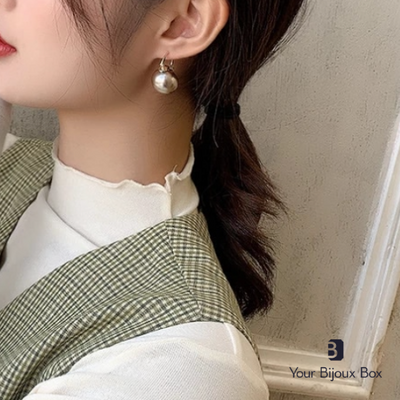 Pearl Bauble Earrings